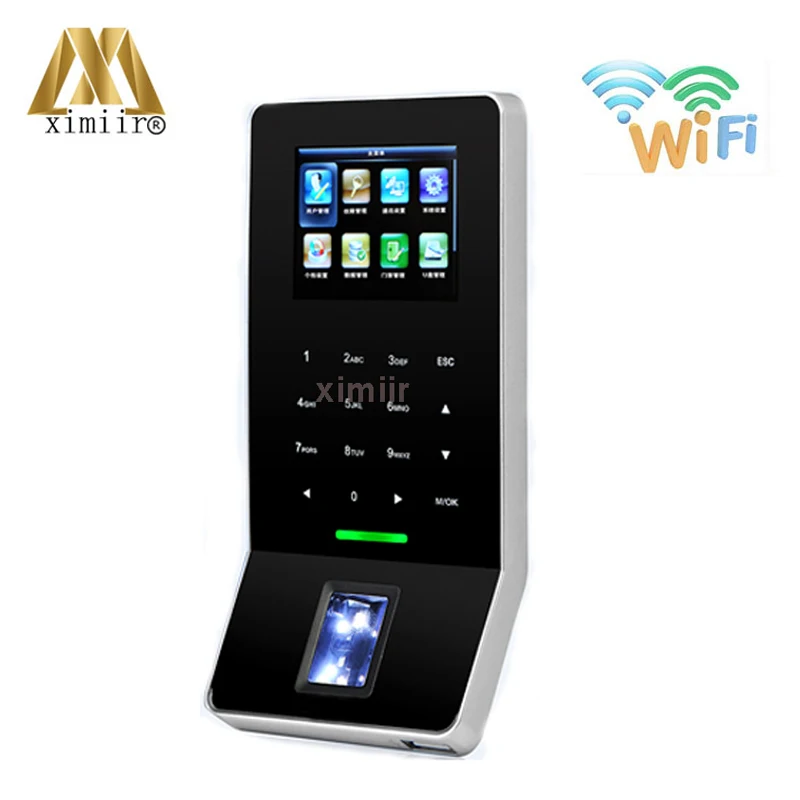 ZK F22 автономная wiegand Wi Fi TCP/IP система контроля доступа по отпечатку пальца время