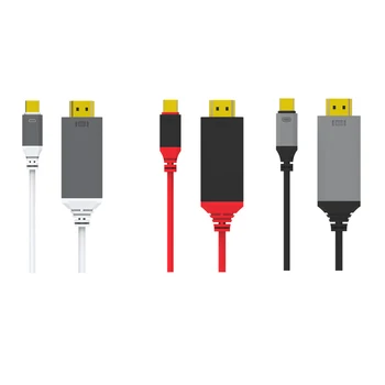 

Portable 4K USB 3.1 USB-C Type C to HD Cable HDTV Adapter Replacement for Macbook2015 Samsung S8 NOTE8