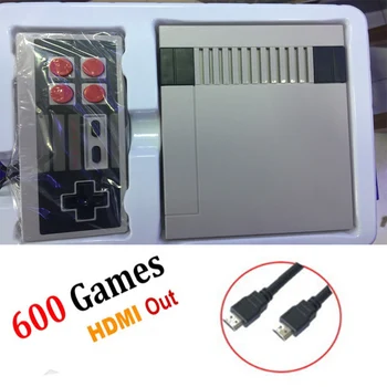 

Mini Game Console Retro TV Handheld Game Console For Nes Games Built-in 600 Different Games With HDMI Output PAL&NTSC
