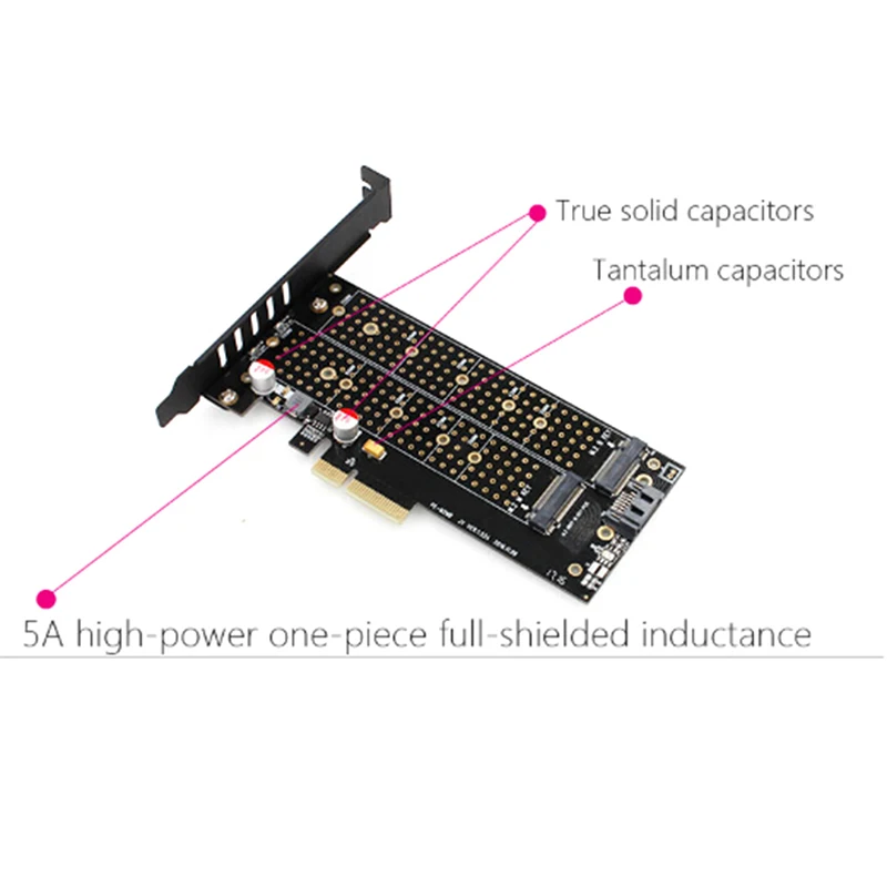 M.2 Накопитель SSD с протоколом NVME NGFF PCIe X4 M2 конвертер M2.pcie SSD адаптер M2 M Key Adapter M.2 Sata M Key B KEY