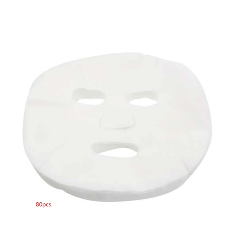 

Beauty Face Mask Paper Disposable Cotton Non-Woven Fabric DIY Facial Masque Sheet