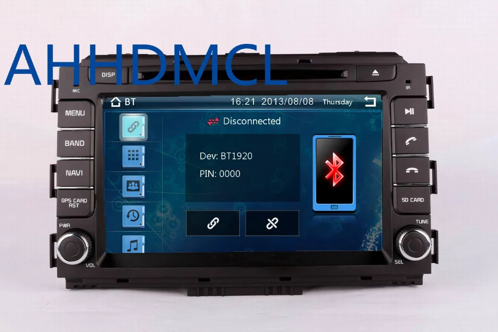 Flash Deal AHHDMCL Car Multimedia Player DVD Stereo Audio Radio GPS Navigation For Kia Carnival 2015 2016 2017 4