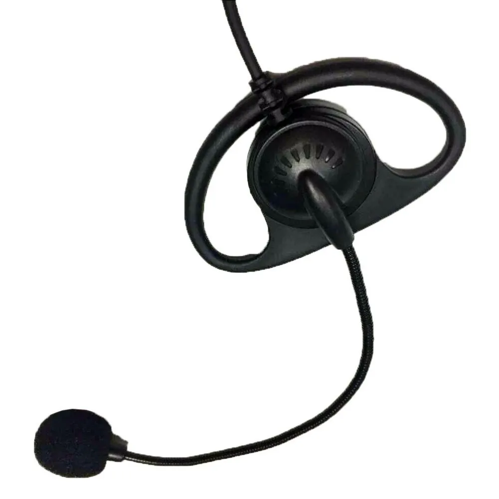 PTTVOX  D-Shape Earhook with boom Earpiece Headset For CLS1410 CLS1110 CP040 CP200 XTNi DTR VL50 (3)