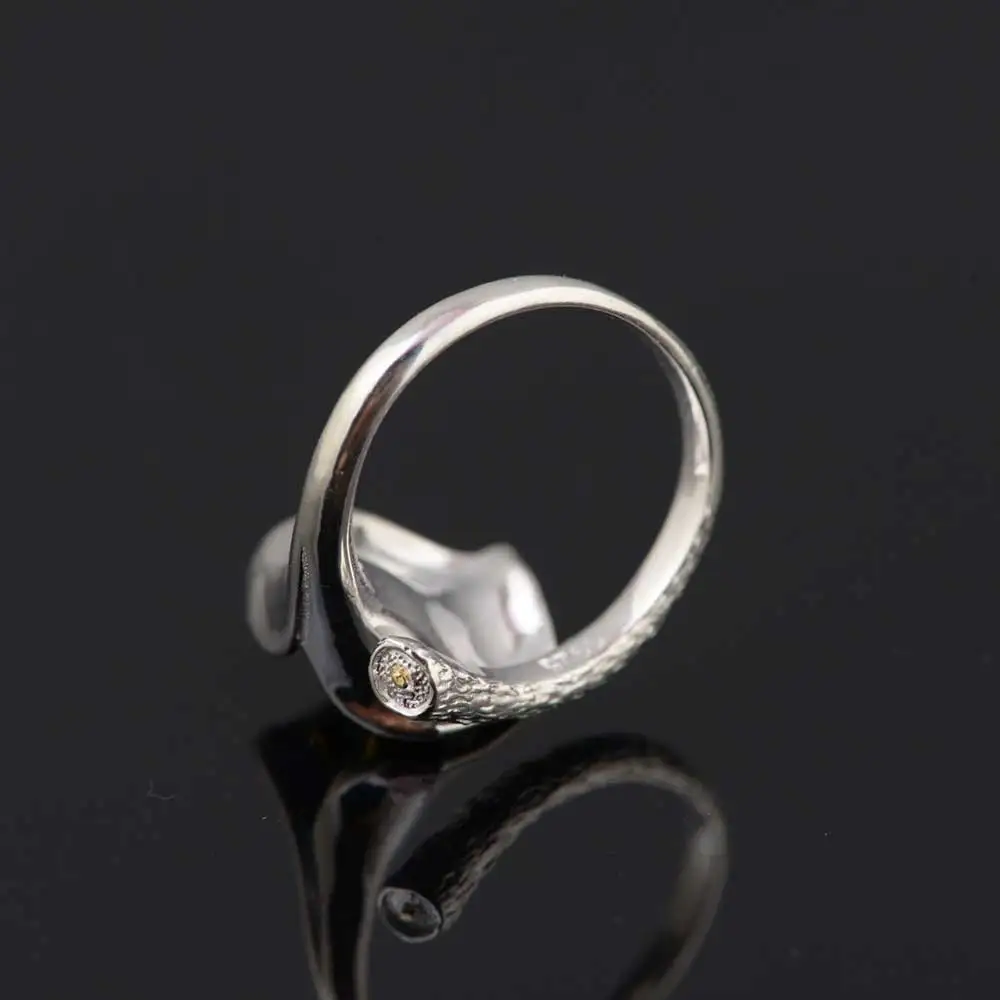 FNJ 925 Серебряное кольцо в форме цветка, новая мода, настоящее Серебро S925 пробы, тайское серебро, кольца для женщин, ювелирное изделие, регулируемый размер
