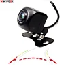 Appr.180 Degree Angle  Dynamic Trajectory cuver Line Car Rear View Reverse Backup Camera Fisheye Lens Parking Monitor ► Photo 2/6