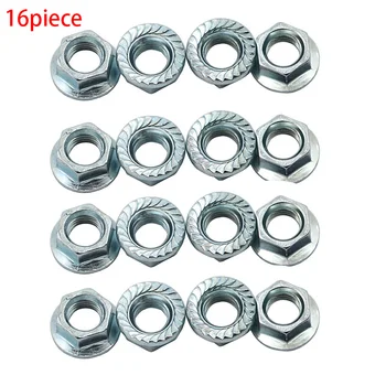 

16 Locking Lug Nuts Bolt for Yamaha TRX450R YFZ450 ATC 200X ATC 350X ATC 250SX FOREMAN 4X4, 450ES RUBICON BIG BEAR KODIAK BAYOU