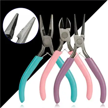 

Professional 3pcs Jewelry Making Needle Cutting Pliers Diagonal Hand Wire Cut DIY Jewelry Making Hardware Tool Sets for Jeweler