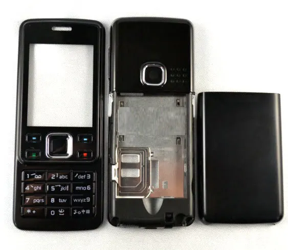 Новая металлическая клавиатура для Nokia 6300 черная серебристая белая|Корпусы и
