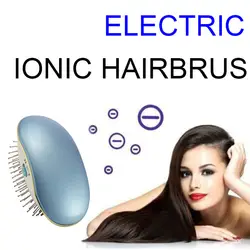 Портативный Электрический Ионный расческа вычет мини щетка для волос гребень массаж инструмент Eletric ионные волос Красота расчески для