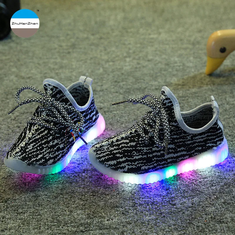 2019 Fashio kids LED light shoes baby 