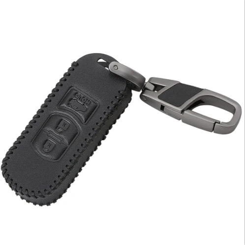 New style For Mazda 2 3 5 6 8 Mazda CX 5 CX-5 CX-7 CX-9 MX-5 Atenza Leather car key cover remote cover case 