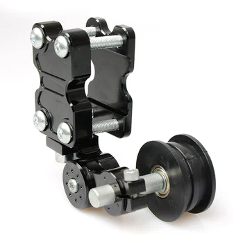 

Motorcycle Adjustable Aluminum Chain Tensioner adjuster Bolt on Roller Motocross Dirt Street Bike ATV for Honda kawasaki yamaha