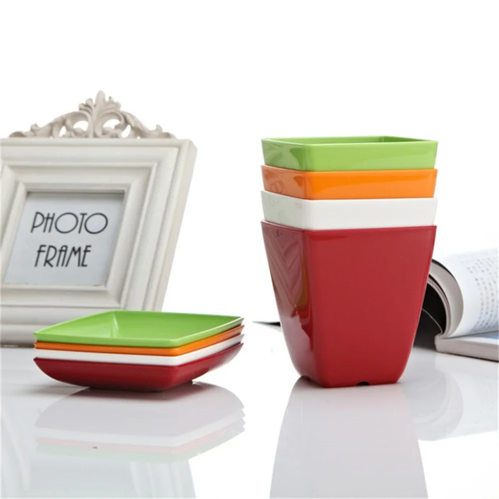 Мини полимерный цветочный горшок имитация керамического пластика пластиковый