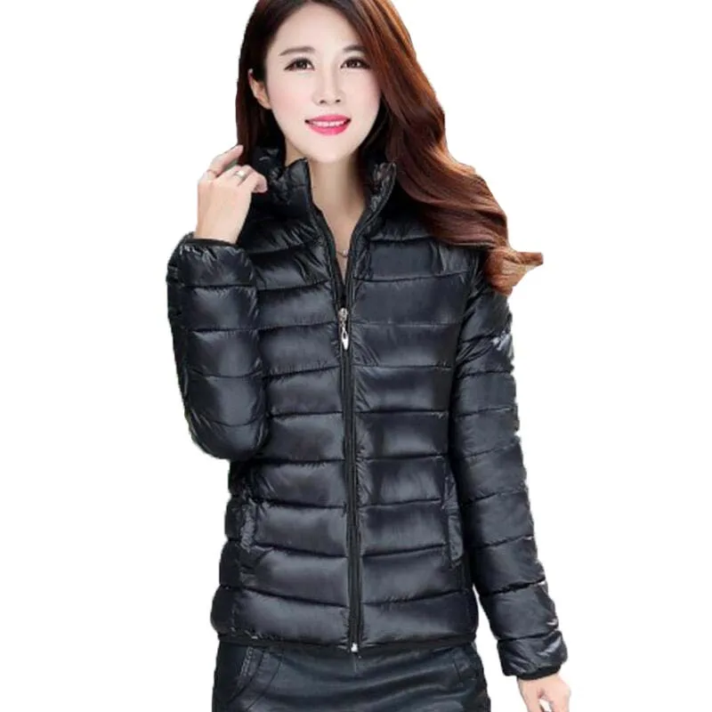 

OEAID Winter Jacket Coat Women New 2019 Winter Women Parka Short Slim Thickening Warm Wadded Jacket Female Jackets And Coats