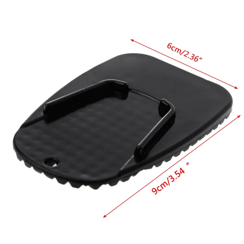 Мотоцикл Велосипед Kickstand Сторона Kick Stand Pad пластина база для Yamaha Honda Harley