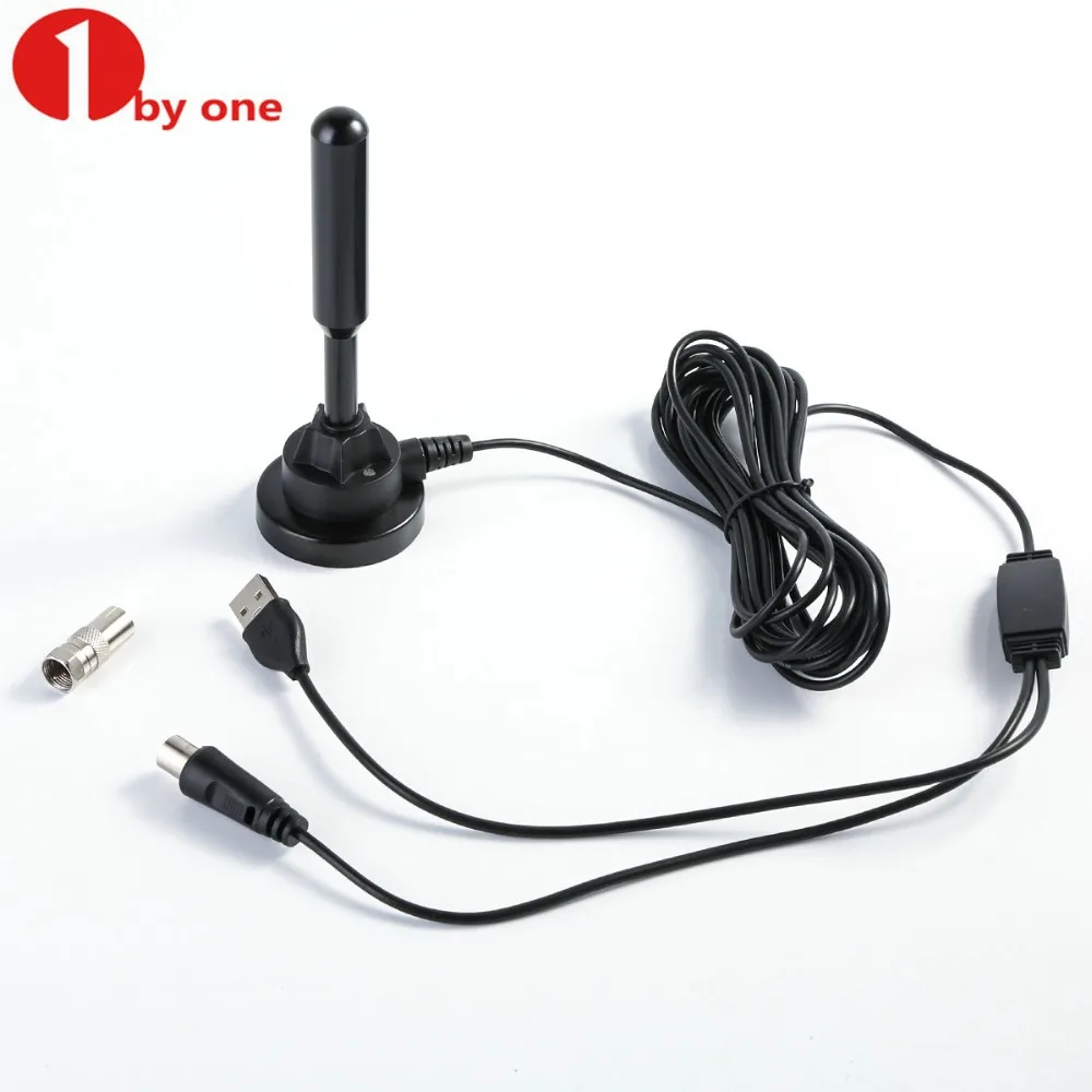 1 один HD ТВ антенну с усилитель сигнала для USB тюнер/DVB-T крытый усиленный цифровой