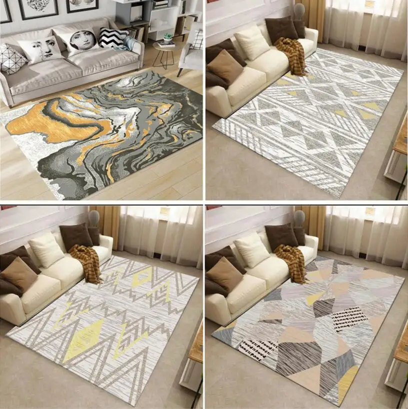 Американский нордический синель ковры геометрической формы для гостиной дома спальни ковры журнальный столик коврик игровой коврик