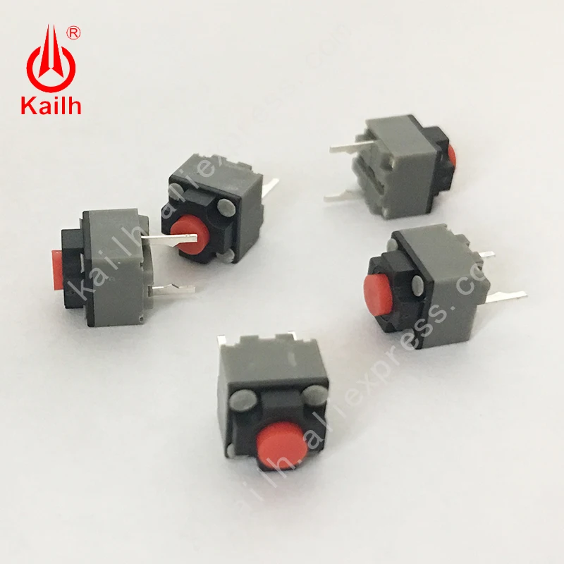 6 pcs Brand New Kailh quiet slient mute Micro Switch Microswitch for mouse mice