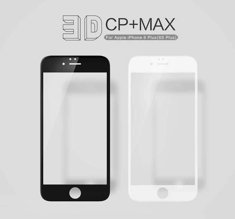 imágenes para Nillkin increíble 3d cp + max cobertura completa anti-explosión de cristal templado 9 h protector de pantalla para iphone 6 plus/iphone 6s plus imágenes para Nillkin increíble 3d cp + max cobertura completa anti-explosión de cristal templado 9 h protector de pantalla para iphone 6 plus/iphone 6s plus