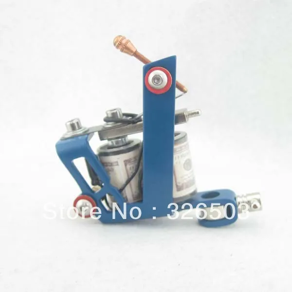 

One 8 Wrap Coils General Beginner Tattoo Machine Gun For Kit Set Supply STG-Z03