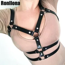 Кожаная женская подвязка, пояс, пояс, клетка для тела, жгут, готический Топ, женское нижнее белье, подтяжки, женский сексуальный бюстгальтер без бретелей, ремни для БДСМ