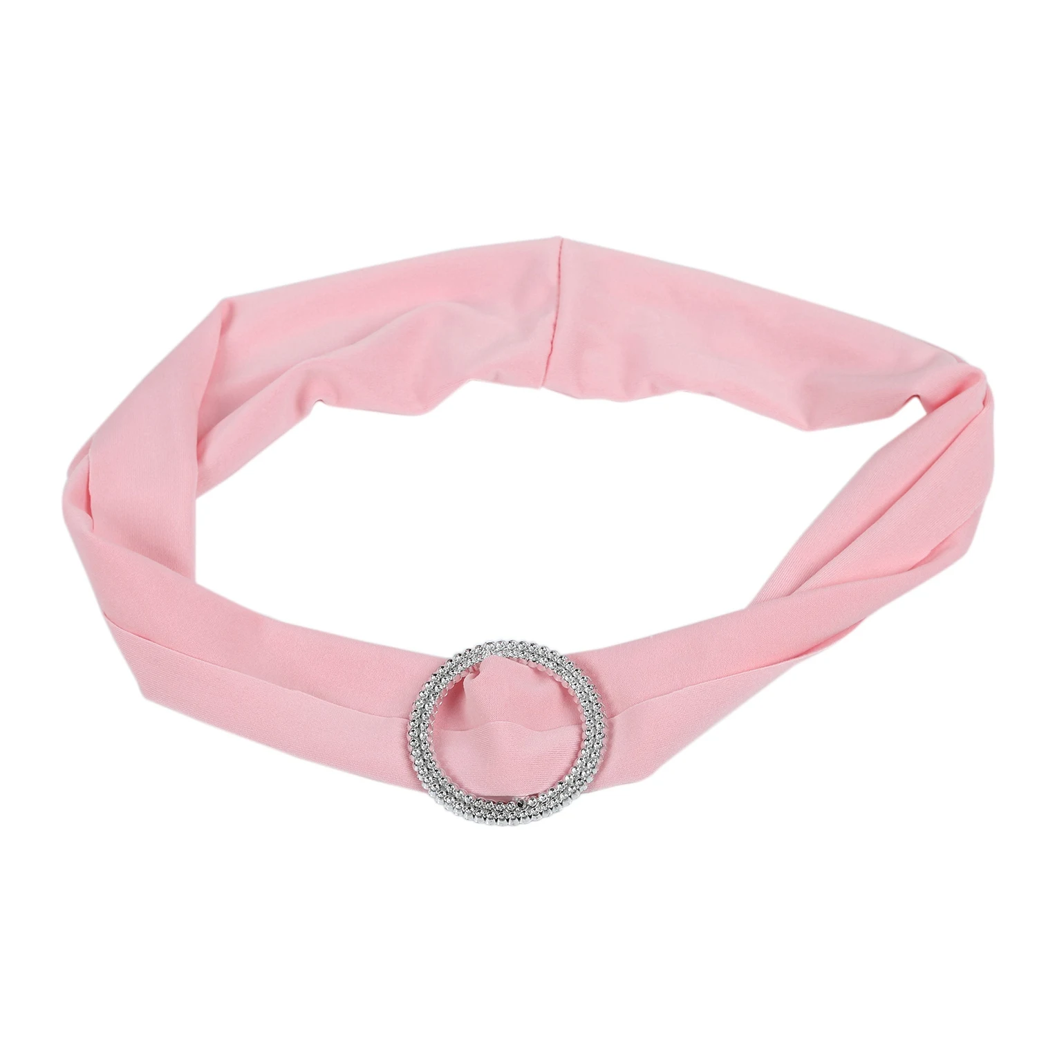 Pink 50 шт. растягивающееся кресло лук петли Бендер с кольцом для чехлов стульев - Цвет: Pink