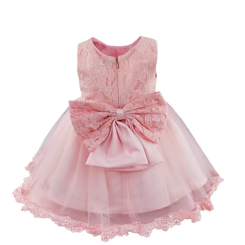 Детское платье для первого дня рождения, 1 год, для новорожденных, Infantil Bebes, праздничные платья принцессы на день рождения, нарядная одежда-пачка для маленьких девочек