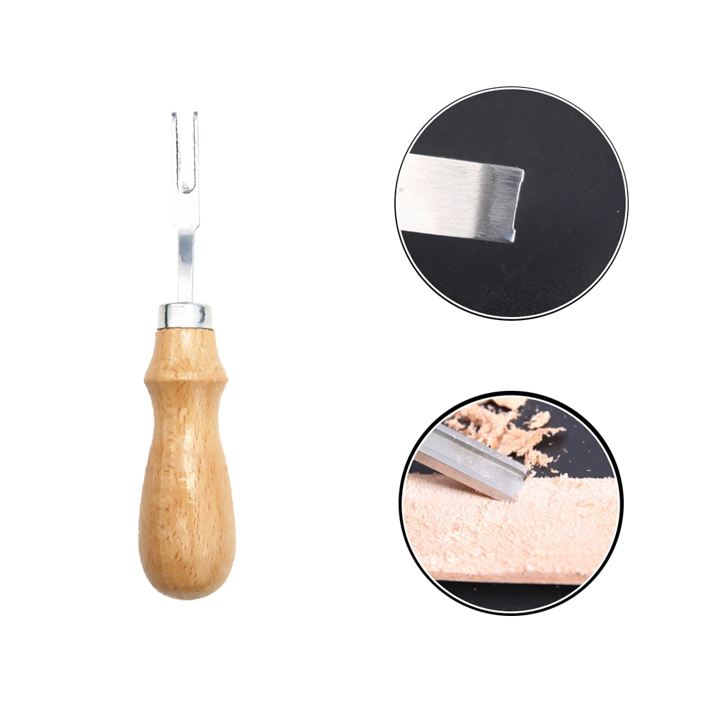 

2019 New Portable HandCraft DIY Leather Craft Edge Skiving Beveling Cutting Tool Leather Skiving Sharp Handle Knife Leathercraft