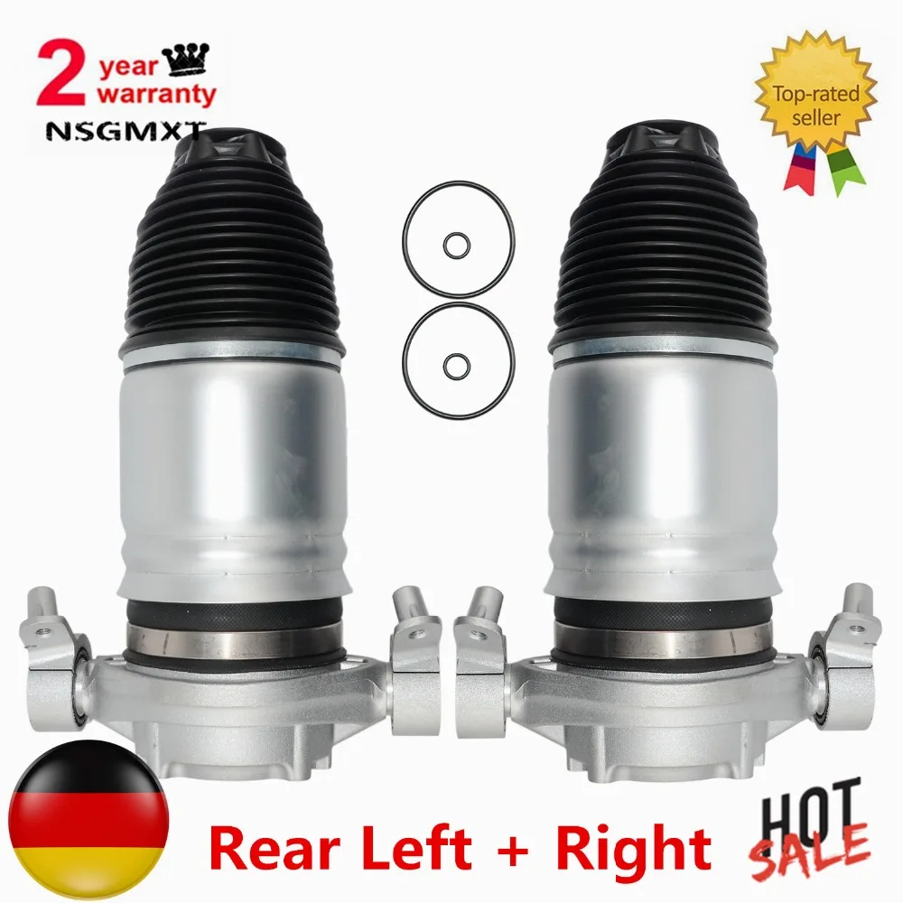 

AP01 2pcs Rear Left + Right Air Suspension Spring for Porsche Cayenne Volkswagen Touareg 2011-2018 7P6616503 7P6616504