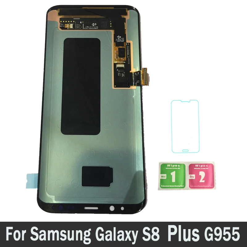 

New AMOLED LCD For Samsung Galaxy S8 Plus G955 LCD Screen Display Touch Digitizer Assembly 100% Tested For Samsung S8 Plus