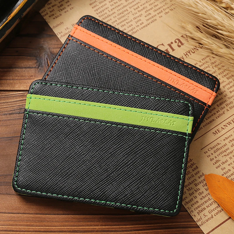 new hight quality fashion magic wallet PU leather men wallets carteira magica credit card holder male magic wallet for men