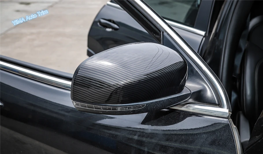 

Lapetus Outside Door Mirror Protector Cap Cover Trim 2 Pcs Fit For Jeep Compass 2017 2018 2019 Carbon Fiber ABS Auto Styling