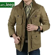 Одежда Весна Зима Новые мужские пальто хлопок Повседневная мода размера плюс L~ 8XL стенд молния Свободные Новые отложные мужские пальто выход