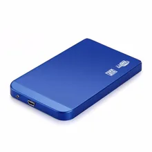 Переносной 2,5 дюймов SATA HDD Box USB 2,0 жесткий диск SATA внешний накопитель для хранения коробка чехол Поддержка жесткого диска