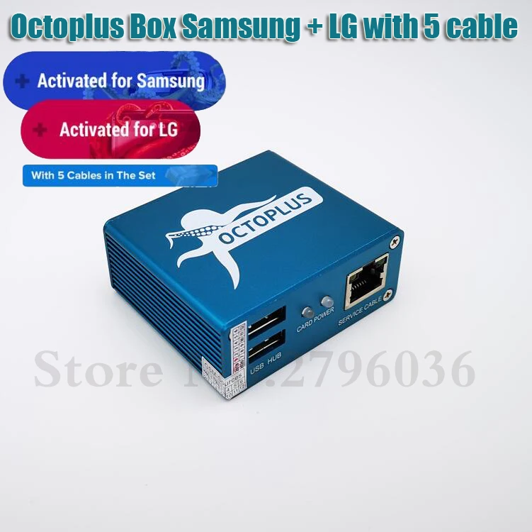 100% Оригинальный 2020 Новый осьминог коробка/октоплюс коробка для SAM + Lg 5 кабелей