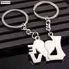 New fashion jewelry I LOVE YOU Heart Keychain Ring Keyring Lover Romantic Creative New chaveiro couple Key Chain Best Gift 17319 ► Photo 3/6