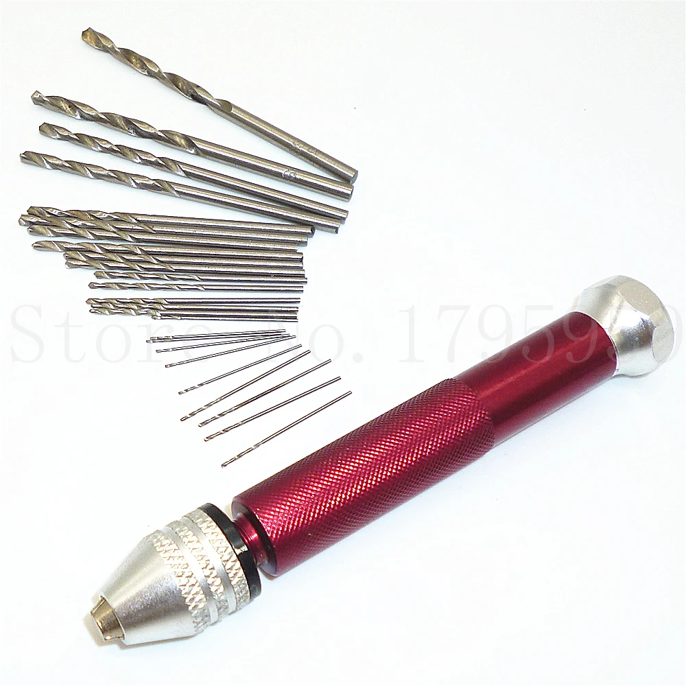 Swivel Head Pin Vise Manual Hand Drill Chuck Clamping Range 0.3 3mm