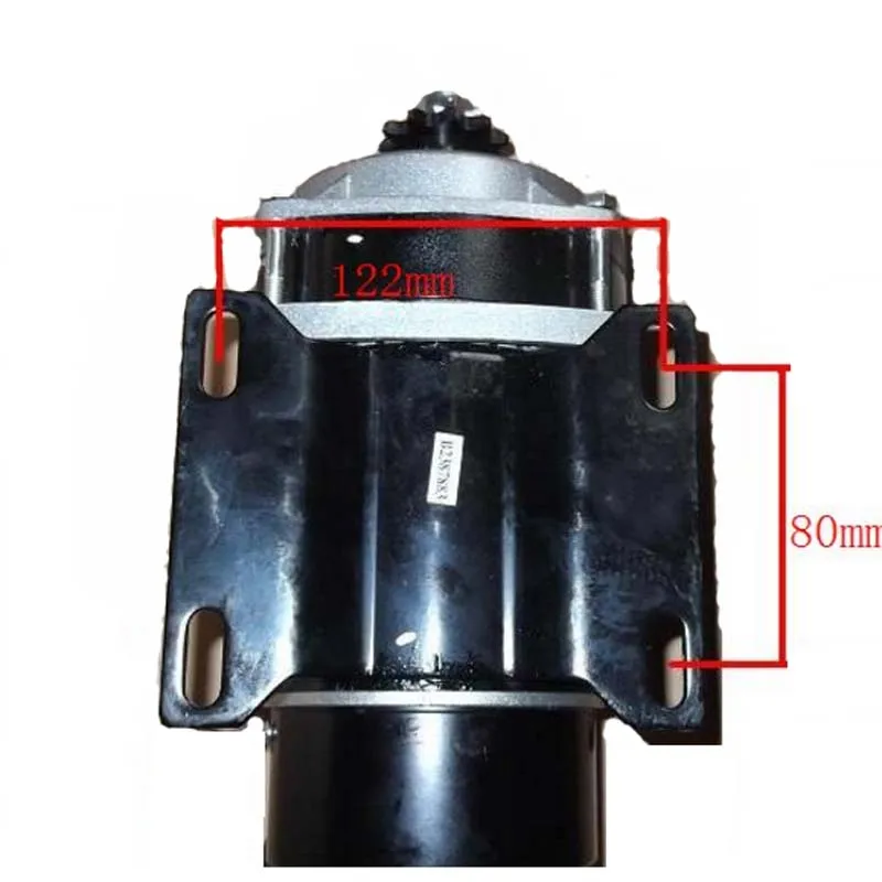 Motor da Engrenagem Elétrico do Motor da Escova Escovado da Engrenagem da C.c. Bonde da Bicicleta Triciclo Motor My1020zxfh 450w 24 v 36 48 14 Cheap Motor CC