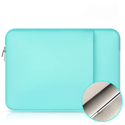 light blue-D Устойчивая к царапинам сумка для ноутбука Macbook Air Pro 11 12 13 14 15 15,6 дюймов чехол для ноутбука сумка для ноутбука женский мужской портфель - Цвет: light blue-D
