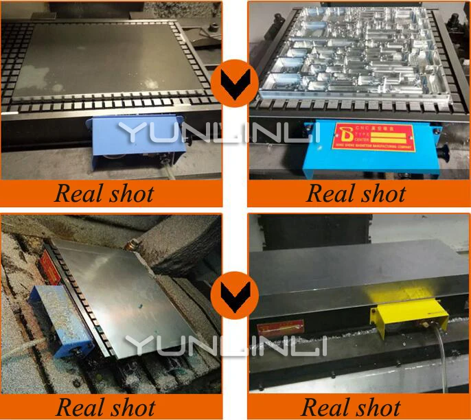 Cnc Вакуумный присоске обрабатывающий центр промышленных 300*300 мм Автоматическое давление поддержания пневматический стол алюминиевая