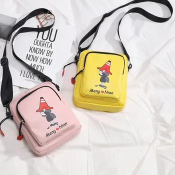 

Messenger Bag 2019 Fashion New Mini Square Bag Zipper Letter Unisex Messenger Bags Causal Slant Bag Couple Bag Borsa Donna J#