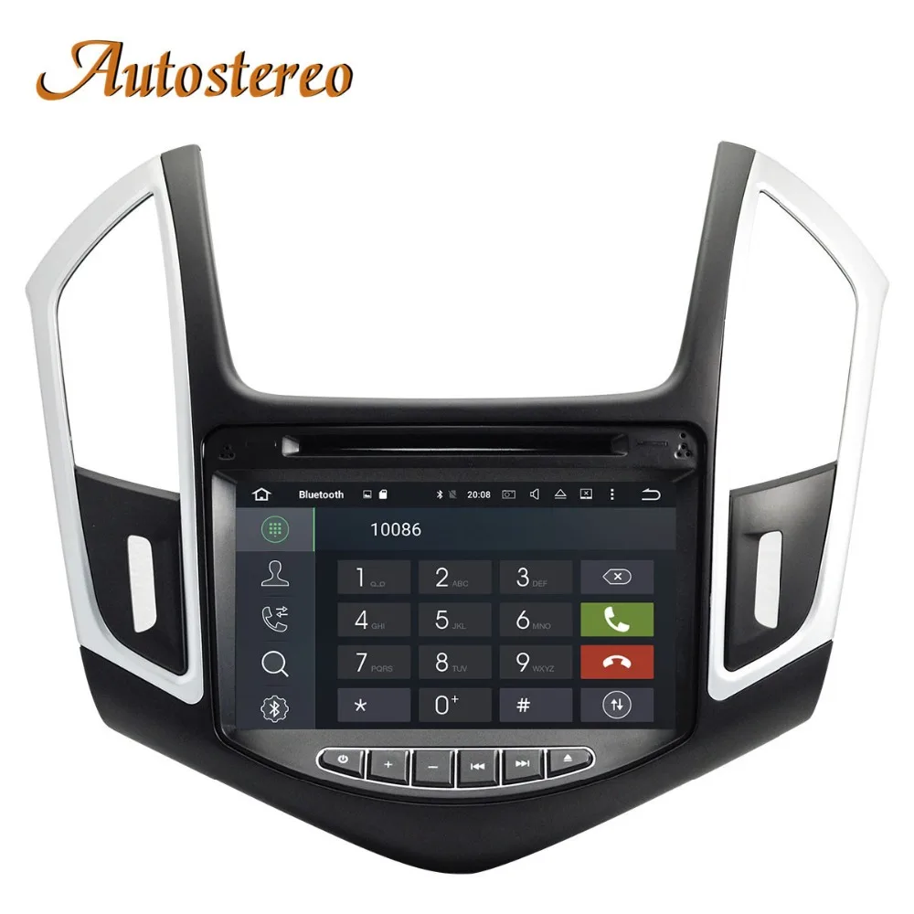 Best Android 9 DSP MAX 64GB Car GPS Navigation DVD Player for Chevrolet CRUZE 13-15 Automedia Headunit Multimedia radio tape recorder 2