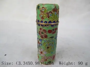 

The design and color of the ancient Chinese cloisonne. Toothpick box of NR free shipping