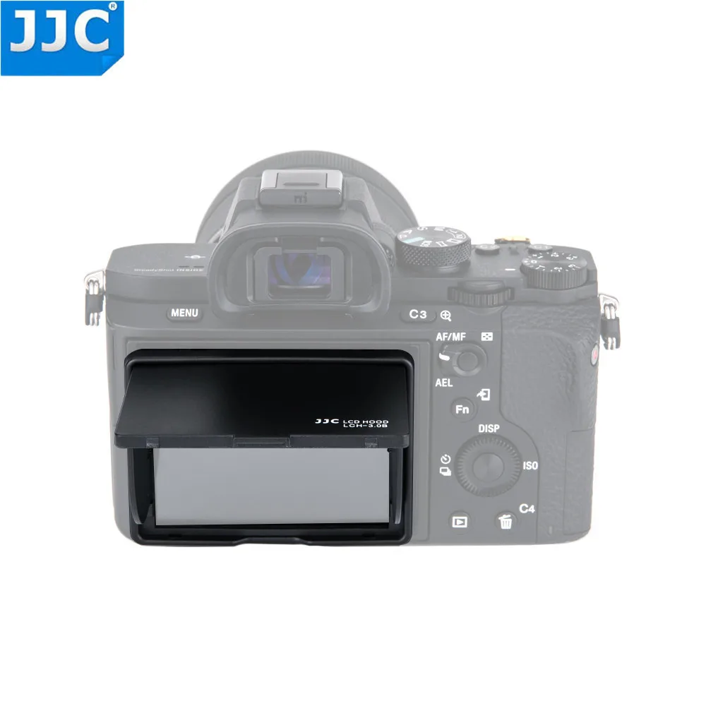 JJC Универсальный 3,0 дюймовый ЖК-экран защитный чехол для sony/Canon/Fujifilm DSLR камеры черный всплывающий чехол