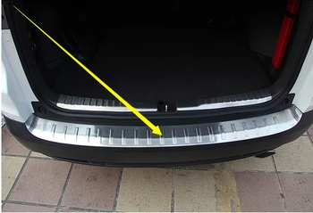 

Stainless Rear Bumper Door sill Plate Cover Trim ForHonda CRV CR-V 2012-2014