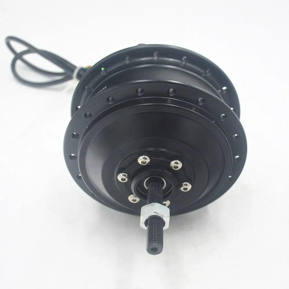 Top 36V 48V 250W High Speed Brushless Gear Hub Motor e-bike Motor Rear Wheel Drive DXF135 1