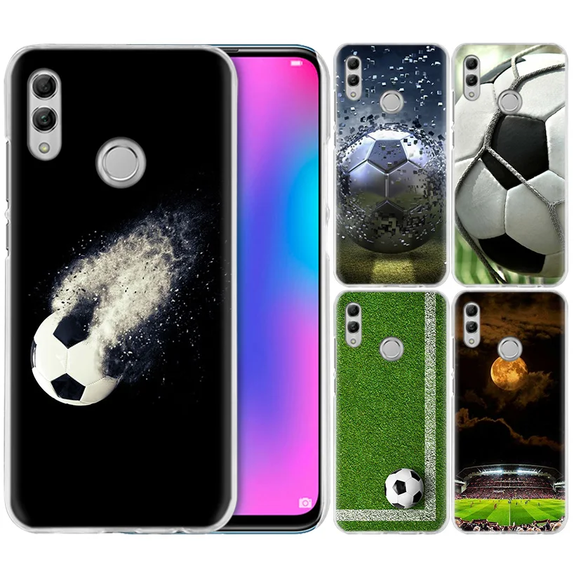 Чехол для футбольного поля Huawei Honor 8X 9A 9C 9S 9X Pro Y9 8A 2020 10 Lite Play 20i Y6 Y7 2019 жесткий чехол