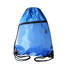 Mini sacos de sapato de náilon à prova dwaterproof água sacos de ginásio de armazenamento sacos de drawstring poeira mochilas de armazenamento bolsa de viagem ao ar livre duffle sacos de esportes 30(China)