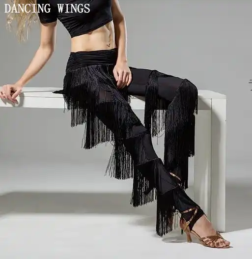 Pantalones de flecos Clearance