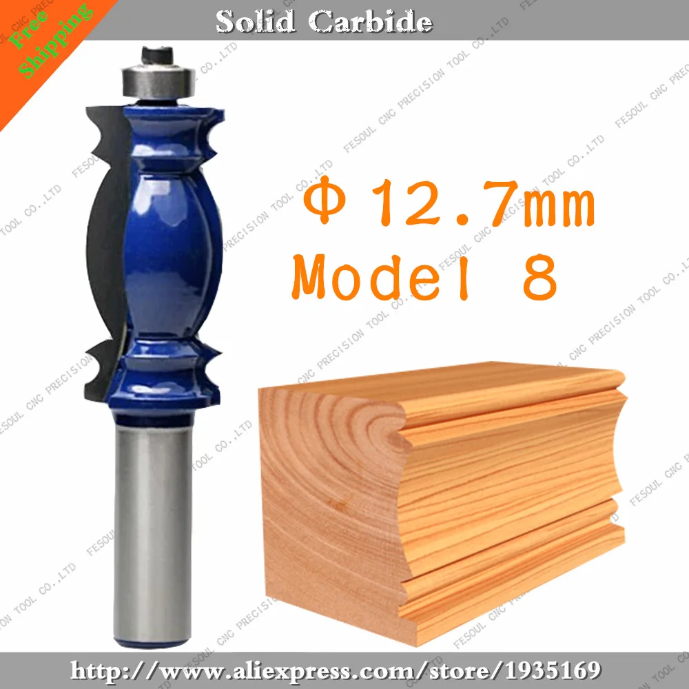 12.7mm,1pcs,Free shipping CNC Engraving Woodworking Milling Cutter